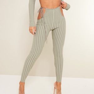 Cut out side leggings